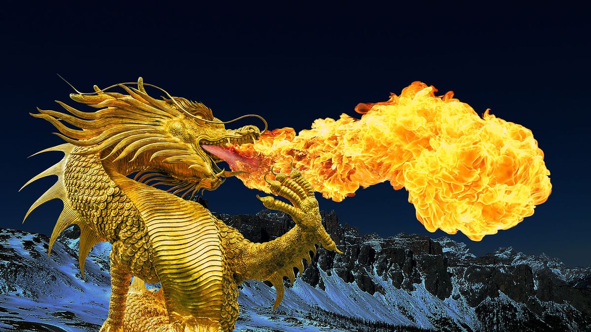 Flying and Fire Breathing Dragons: The Science