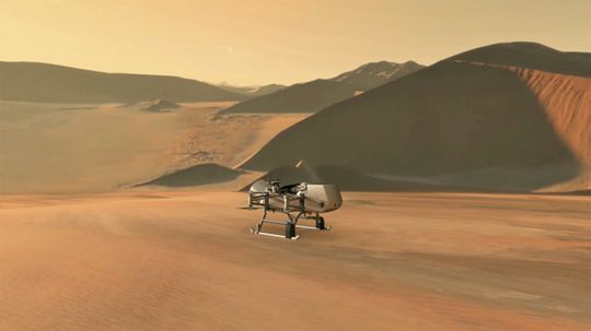 NASA's Dragonfly Rotorcraft to Explore Saturn's Giant Moon Titan