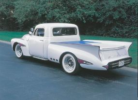 The Dream Truck was restored in the late 1970s andreturned to its previous bright white paint glory.