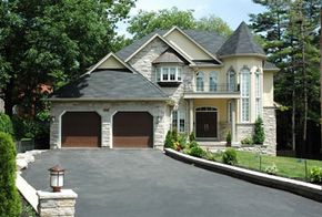 A well-maintained asphalt driveway makes a great impression.