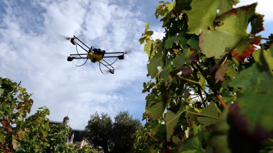 How are drones changing agriculture?