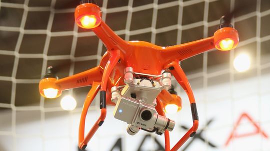 How are drones changing media coverage?