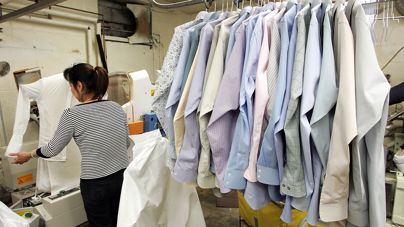 Here's How the Dry Cleaning Process Works