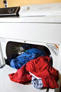 Over time, a lot of lint can clog your dryer vent.