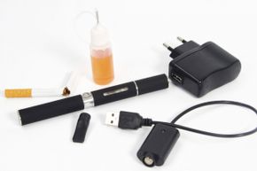 Some e-cigarettes are sold with USB chargers as part of the package. 