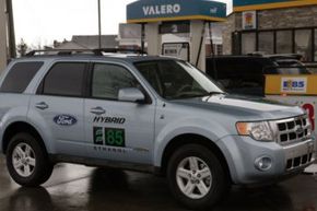 ford hybrid truck, e85