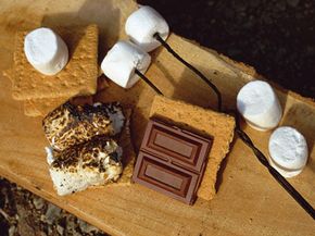 This campfire classic can be recreated indoors over a stove burner. See more chocolate pictures.