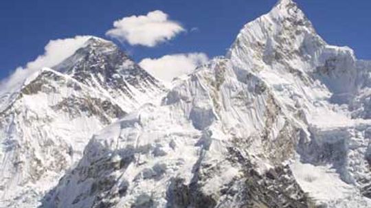 How did they get a huge IMAX camera to the top of Mt. Everest?