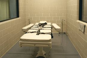 A lethal injection chamber like the one David Autry faced for his execution.