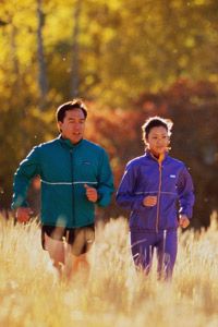 Physical activity lowers blood pressure and triglyceride levels. See more heart health pictures.
