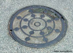 An 85-pound manhole cover can become a missile when blasted out of the ground.