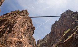 Royal Gorge Suspension Bridge, Canon City, Colo.