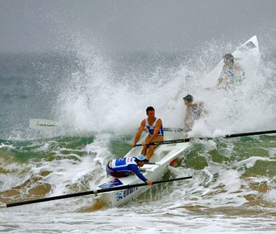 surfboat in australia