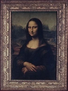 莫娜·丽莎（Mona Lisa）是一幅著名的绘画例子，伴随着您的眼睛。她怎么做？“宽度=