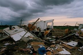 An F4 tornado can reduce a house to rubble in an instant.