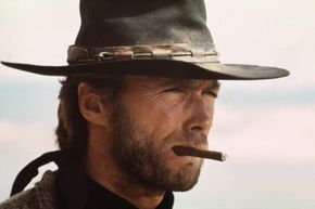 Clint Eastwood acts in "High Plains Drifter."