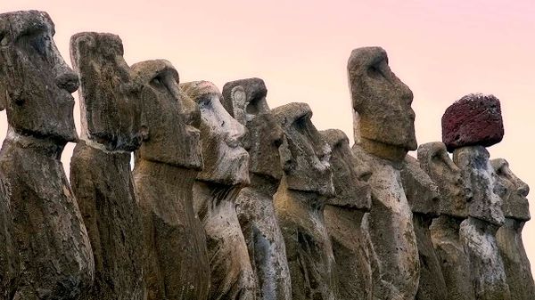 easter island, erosion