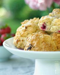 Cranberry scones can jazz up any breakfast.