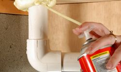 Applying caulk is simple enough that anyone can do it. See more home construction pictures.