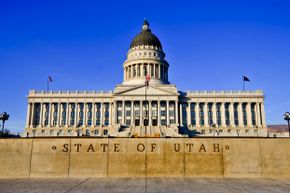 Turns out the old Utah State Capitol was thought to be vulnerable to a moderate earthquake, so it snagged its own base isolation system, which was completed in 2007.
