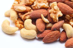 Basic food staples like nuts will provide a healthy dose of both protein and fat a few hours before a run.