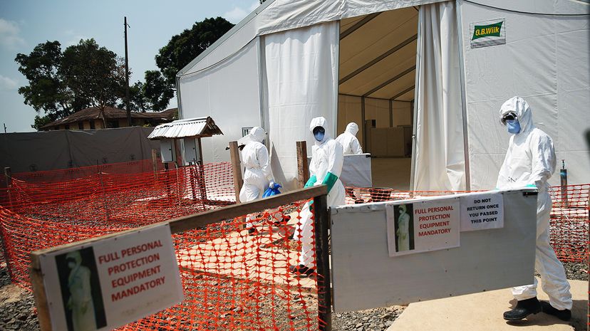 Ebola health workers