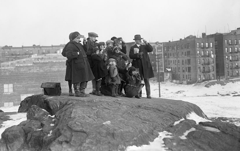 historical solar eclipse viewing