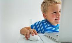 boy on computer