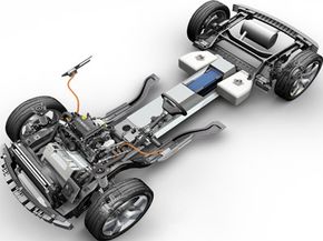 A look inside the Chevrolet Volt.