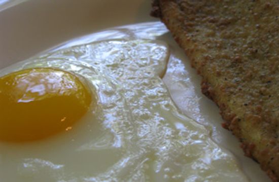 Why do eggs turn hard when you boil them?