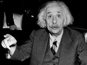 爱因斯坦的大脑有影响尚不清楚他的发型。”border=