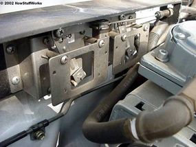The potentiometers hook to the gas pedal and send a signal to the controller.