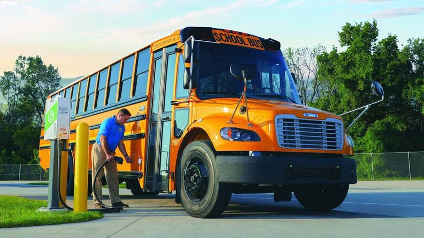 Montgomery County school buses go electric