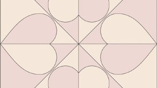 Emily's Heart Quilt Block