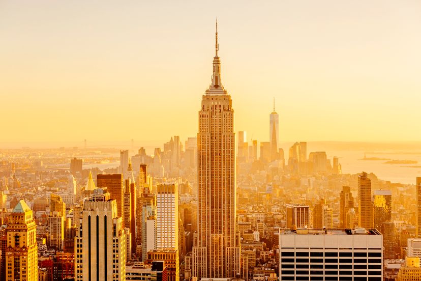 Completed in 1931, the Empire State Building was the world's tallest building for nearly 40 years.