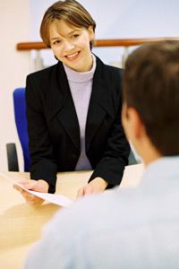 You'll most likely have an interview with the employment agency so it can place you.