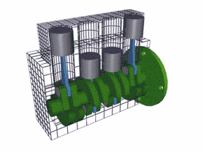 simple engine diagram