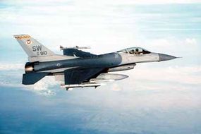 Lockheed Martin F-16CJ fighter jet