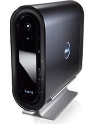 The Dell Studio Hybrid is 80 percent smaller than a typical desktop.