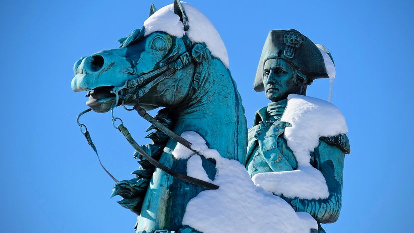 Equestrian George Washington