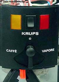 Krups Espresso Novo 964 Electric Espresso Cappuccino Maker Steam Machine 