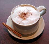 Cup of cappucino