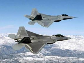 The F-22 Raptor, the F-15's high-tech replacement