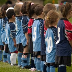 young soccer team