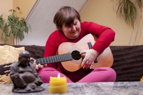 Empowering patients to create music is just one of the techniques employed by music therapists.