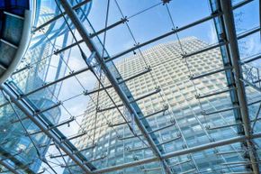 Transparent aluminum could be used to construct towering glass-walled skyscrapers that required less internal support.