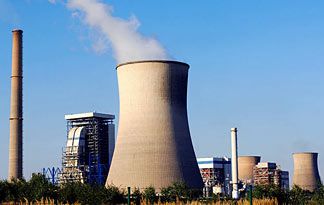 nuclear power plant, power plant