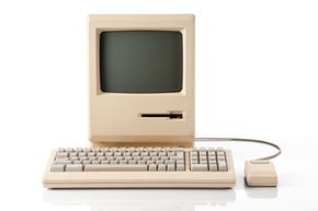 Apple MacIntosh classic computer