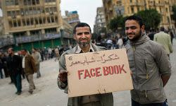 In what's been called the Arab Spring, anti-government protesters in Cairo, Egypt, used social media and networking to help organize protesters in Tahrir Square in 2011.