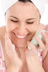 Getting Beautiful Skin Image Gallery Soap and water are perfect cleansers for normal skin. See more getting beautiful skin pictures.